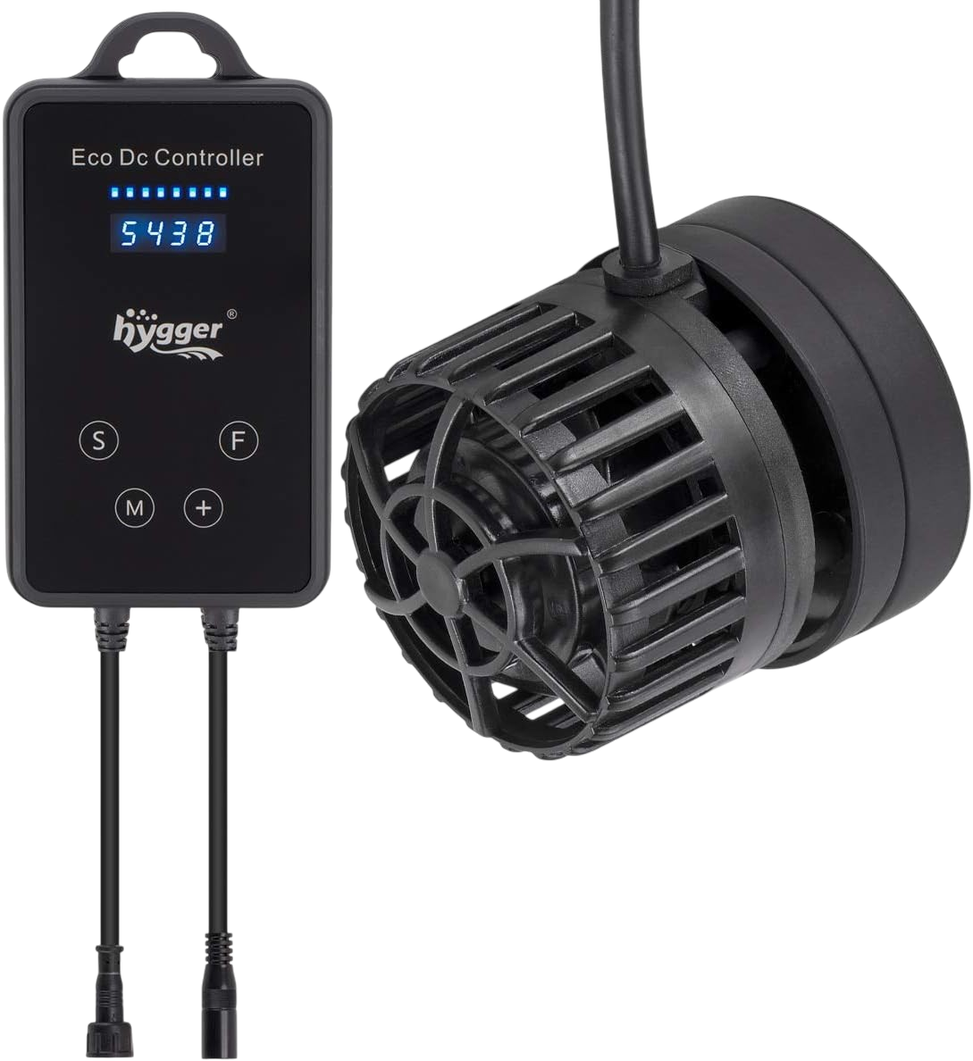 Hygger mini wave maker magnetic DC powerhead 1600GPH saltwater tank